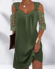 Load image into Gallery viewer, Elegant printed patterned dress