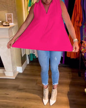 Load image into Gallery viewer, Sleeveless lapels shirred top