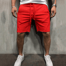Load image into Gallery viewer, Solid Color Breathable Summer Sports Shorts