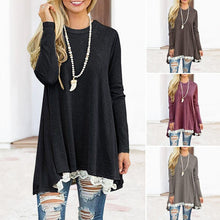 Load image into Gallery viewer, Lace Long Sleeve Dress