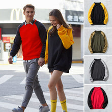 Load image into Gallery viewer, Contrast Crew Neck Sweatshirt