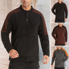 Load image into Gallery viewer, Color-block Reversible Fleece Jacket