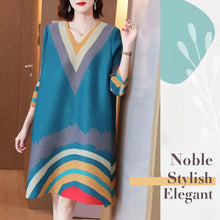 Load image into Gallery viewer, Elegant Loose Dress with a V-neckline