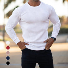 Load image into Gallery viewer, Vertical Crewneck Long Sleeve T-Shirt