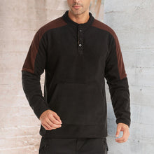 Load image into Gallery viewer, Color-block Reversible Fleece Jacket