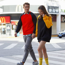 Load image into Gallery viewer, Contrast Crew Neck Sweatshirt