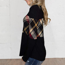 Load image into Gallery viewer, Paneled Color Contrast Long Sleeve T-Shirt