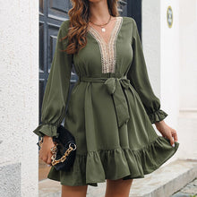 Load image into Gallery viewer, Ruffle Lace Dress