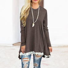 Load image into Gallery viewer, Lace Long Sleeve Dress