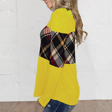 Load image into Gallery viewer, Paneled Color Contrast Long Sleeve T-Shirt