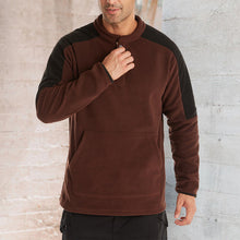 Load image into Gallery viewer, Color-block Reversible Fleece Jacket