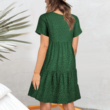 Load image into Gallery viewer, V-neck Polka-dot Dress