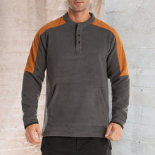 Load image into Gallery viewer, Color-block Reversible Fleece Jacket