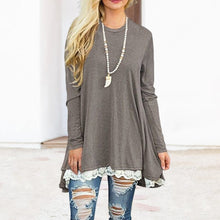 Load image into Gallery viewer, Lace Long Sleeve Dress