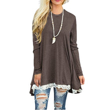 Load image into Gallery viewer, Lace Long Sleeve Dress