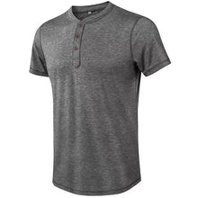 Load image into Gallery viewer, Men's Vintage Button T-Shirt