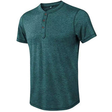 Load image into Gallery viewer, Men's Vintage Button T-Shirt