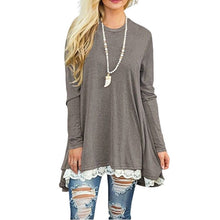 Load image into Gallery viewer, Lace Long Sleeve Dress