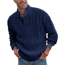 Load image into Gallery viewer, Solid Color Half Turtleneck Knit Sweater
