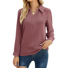 Load image into Gallery viewer, Jacquard Pompadour Shirt