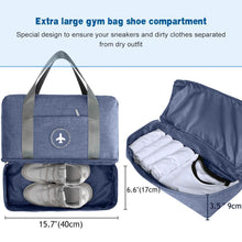 Load image into Gallery viewer, Waterproof Foldable Travel Gym Swim Bag
