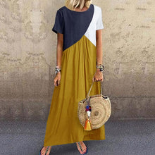 Load image into Gallery viewer, Multicolor Panel Dress