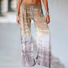 Load image into Gallery viewer, Loose Ombre Print Yoga Wide-Leg Jogger Pants