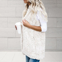 Load image into Gallery viewer, Plush Vest with Hooded Pockets