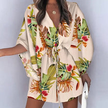 Load image into Gallery viewer, Sexy V-Neck Elastic Waist Dress