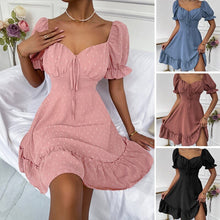 Load image into Gallery viewer, Polka Dot Ruffle Dress