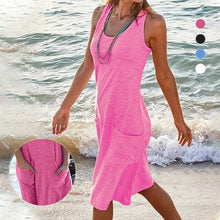 Load image into Gallery viewer, Women's Tank Top Vest Soild Pocket Daily Dress