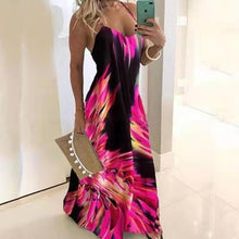 Load image into Gallery viewer, Flame Print Camisole Dress