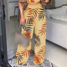 Load image into Gallery viewer, Floral Print Track Pants