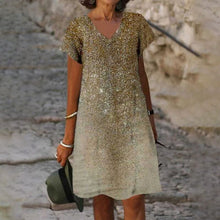 Load image into Gallery viewer, Vintage-inspired Print Dress