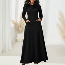 Load image into Gallery viewer, Scarf Swing Long Dress