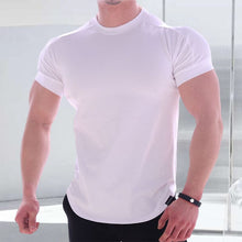 Load image into Gallery viewer, Crew Neck Solid T-Shirt