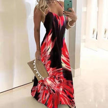 Load image into Gallery viewer, Flame Print Camisole Dress