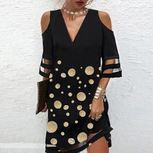 Load image into Gallery viewer, Flower Mesh Dress