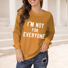 Load image into Gallery viewer, Loose Crew Neck Long Sleeve T-Shirt