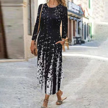 Load image into Gallery viewer, Ethnic Print Long Sleeve Dress