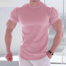 Load image into Gallery viewer, Crew Neck Solid T-Shirt