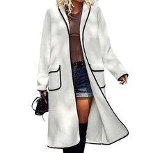 Load image into Gallery viewer, Contrast Pocket Long Jacket