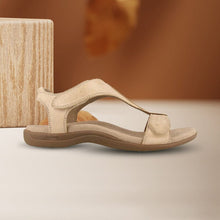 Load image into Gallery viewer, Platform Wedge Velcro Strap Sandals