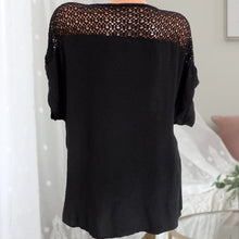 Load image into Gallery viewer, Embroidered Batwing Short Sleeve Shirt