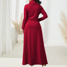 Load image into Gallery viewer, Scarf Swing Long Dress