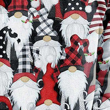 Load image into Gallery viewer, Christmas Print Crewneck Long Sleeved Fleece Sweatshirt