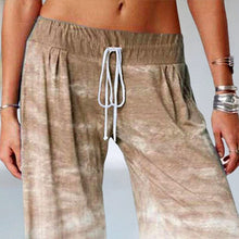 Load image into Gallery viewer, Loose Ombre Print Yoga Wide-Leg Jogger Pants