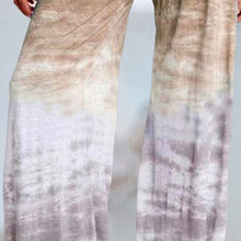 Load image into Gallery viewer, Loose Ombre Print Yoga Wide-Leg Jogger Pants