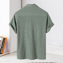 Load image into Gallery viewer, Men's Waffle Lapel Shirt