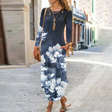 Load image into Gallery viewer, Ethnic Print Long Sleeve Dress